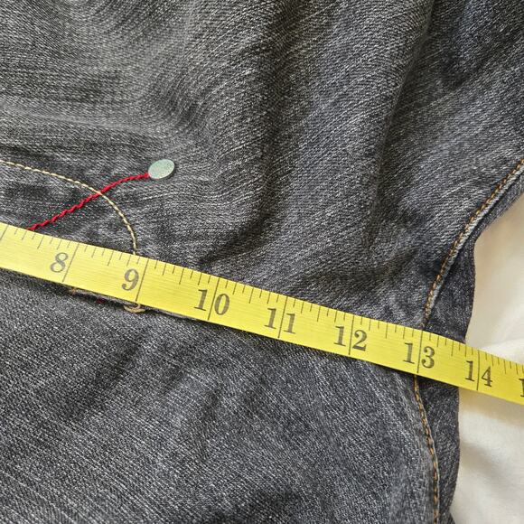 Vintage Coogi Jeans Size 36x34 Black Wash Embroidered Denim Y2K Baggy Fit - Picture 9 of 13